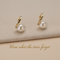 Aurora Pearl Veil Earrings