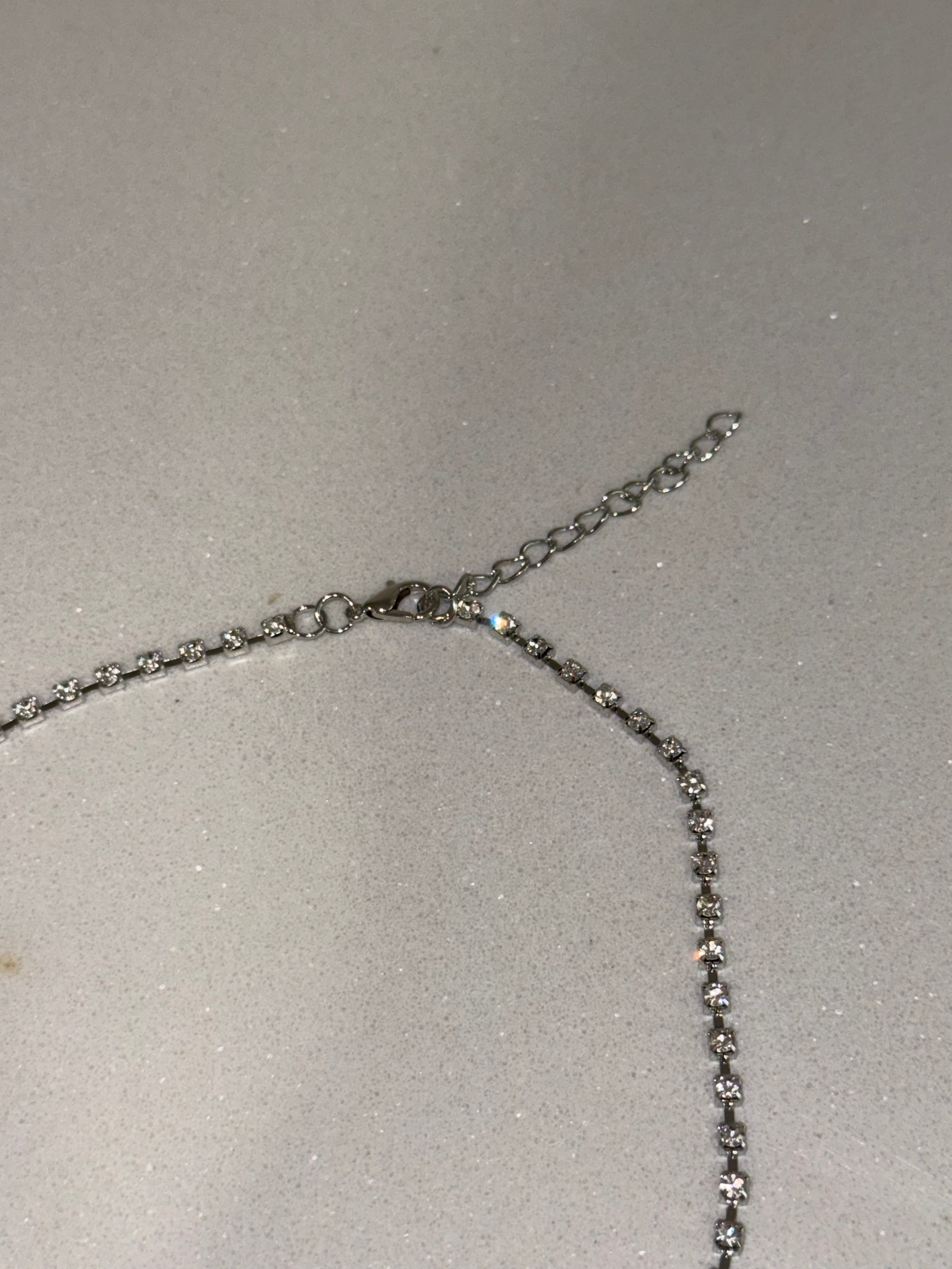 Blue Zircon Necklace hypoallergenic jewelry| LetheLoom Jewelry