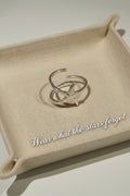 Irregularr Starfish Matte Metal Open Ring| hypoallergenic jewelry