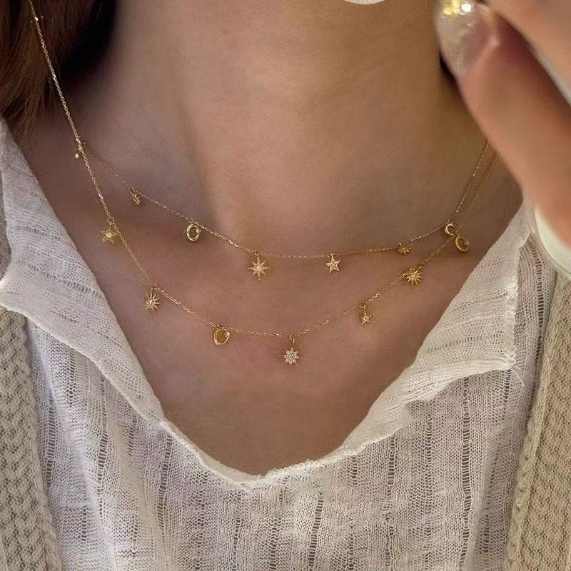 Minimalist Stars Necklace