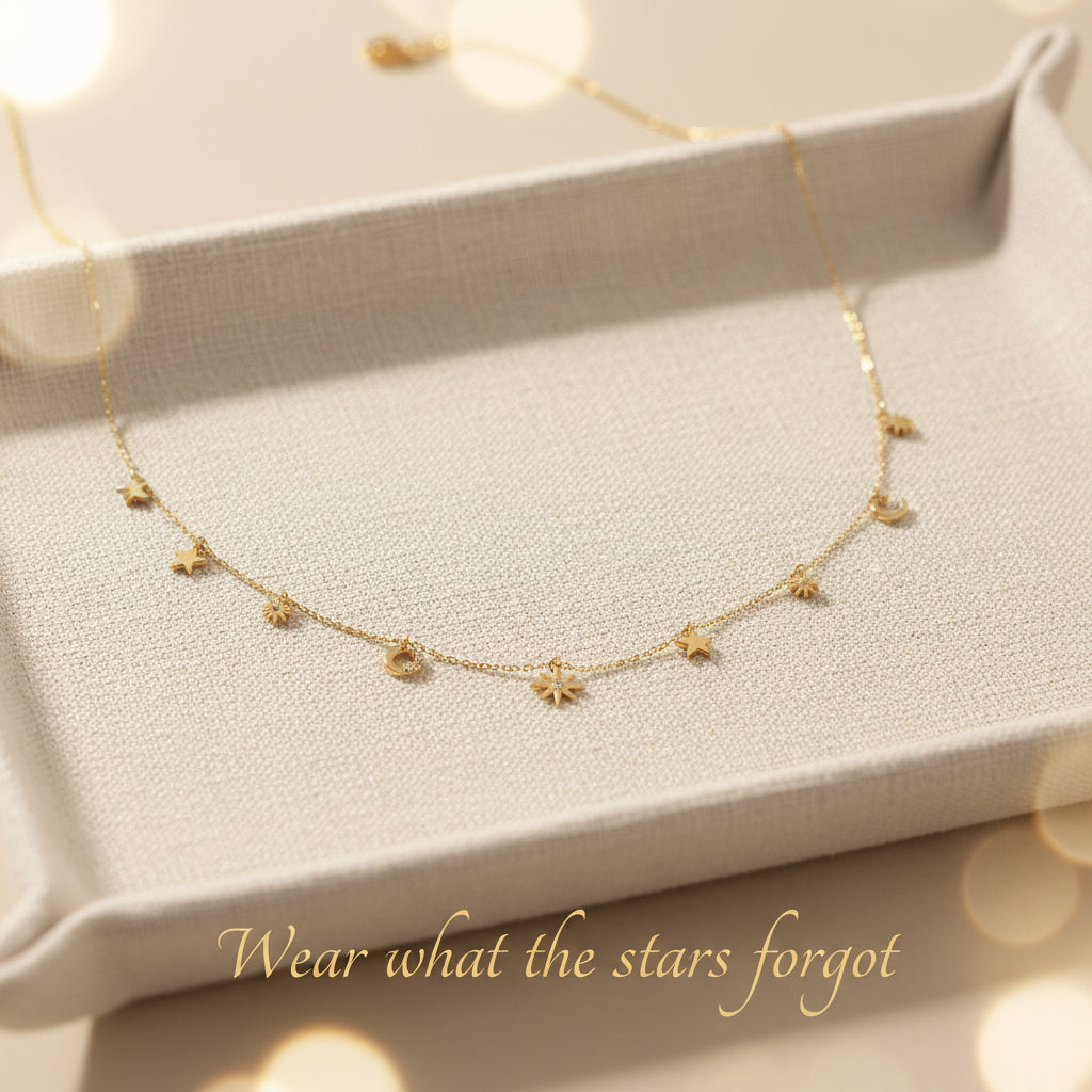 Minimalist Stars Necklace