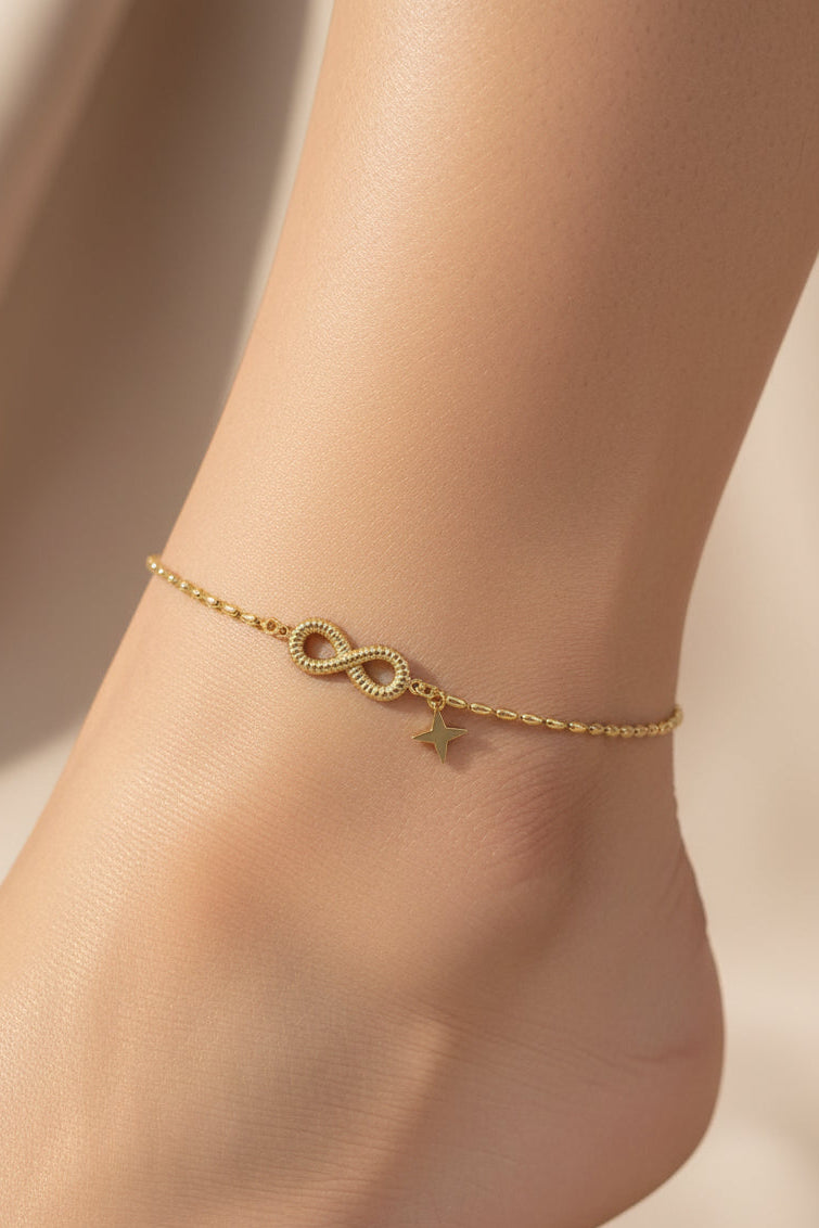 Infinity Symbol Anklet