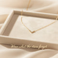 Minimalist V-Shaped Rhinestone Necklace