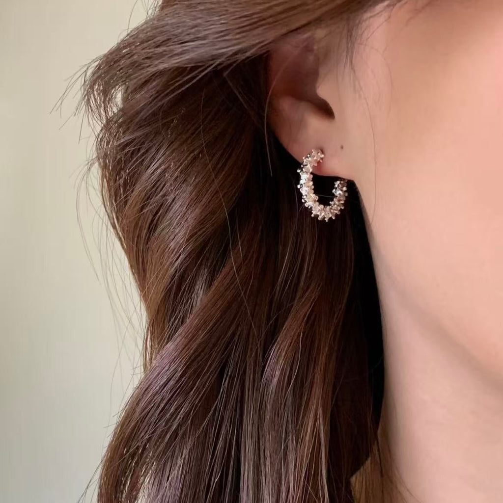 Starlit Halo Earrings