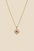 Ruby Cathedral Necklace