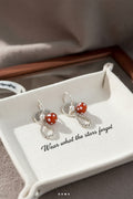 Playful Mushroom Pattern Earrings