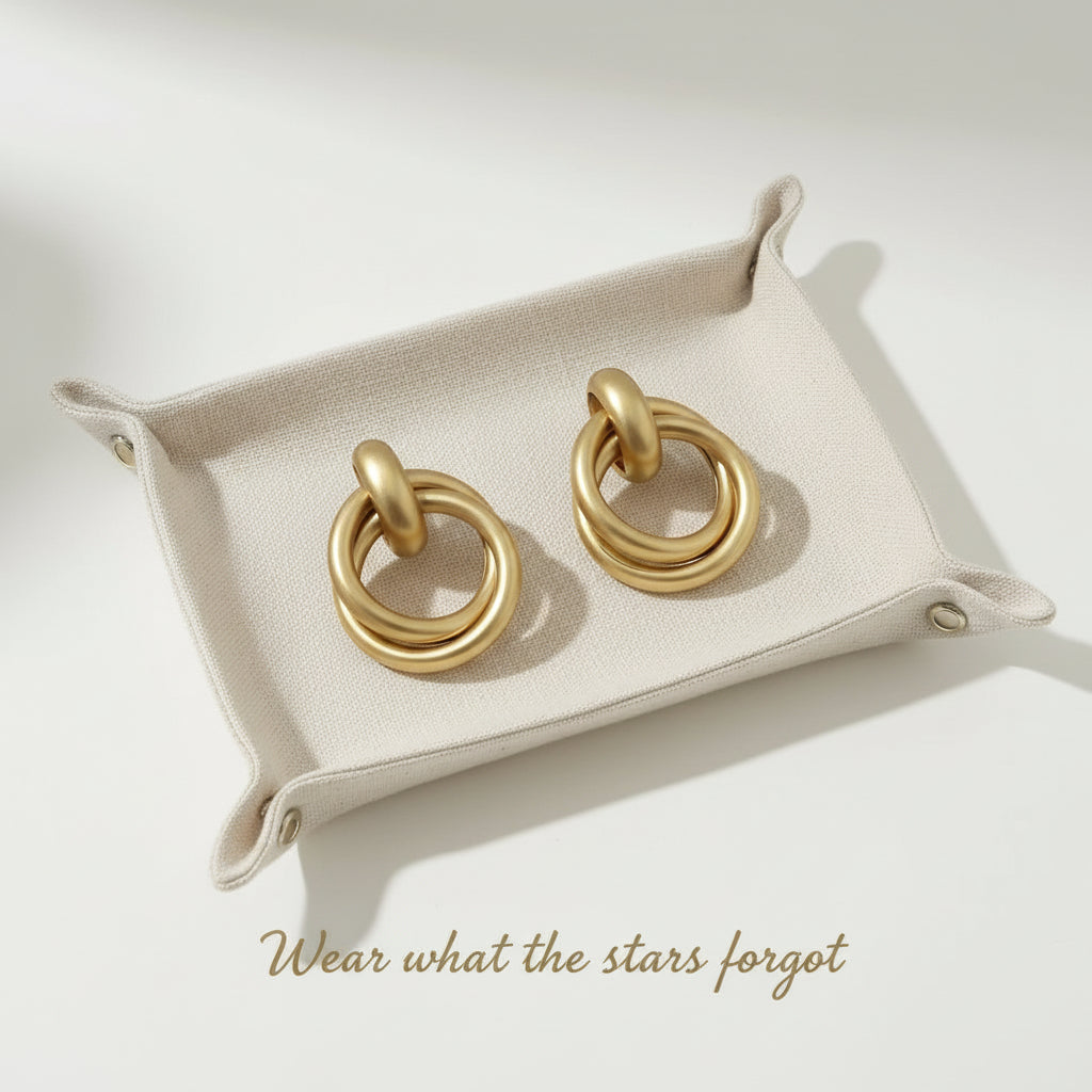 Interlocking Loop Earrings