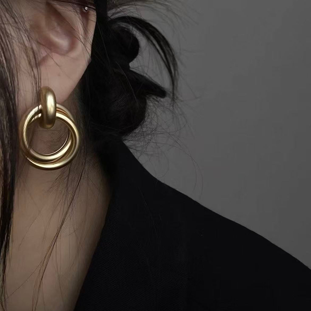 Interlocking Loop Earrings