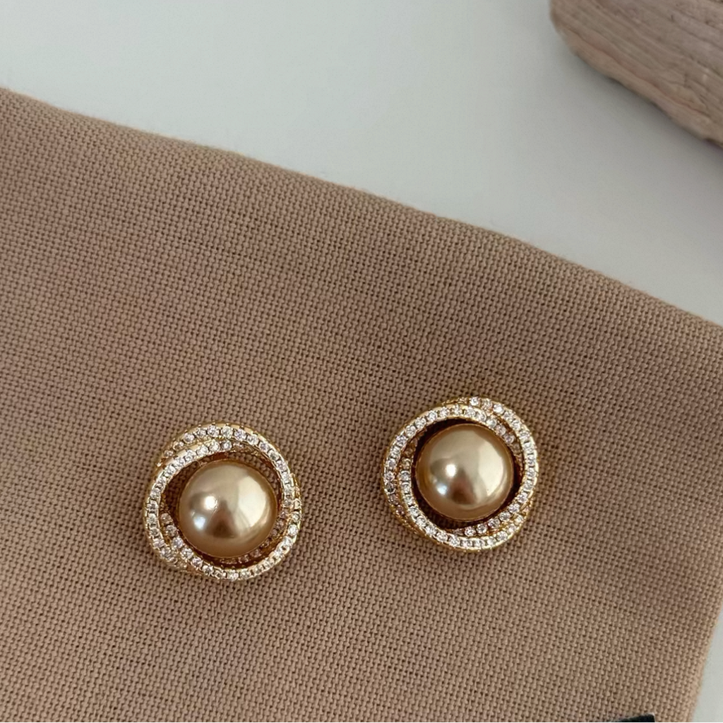 Aurelia Halo Earrings