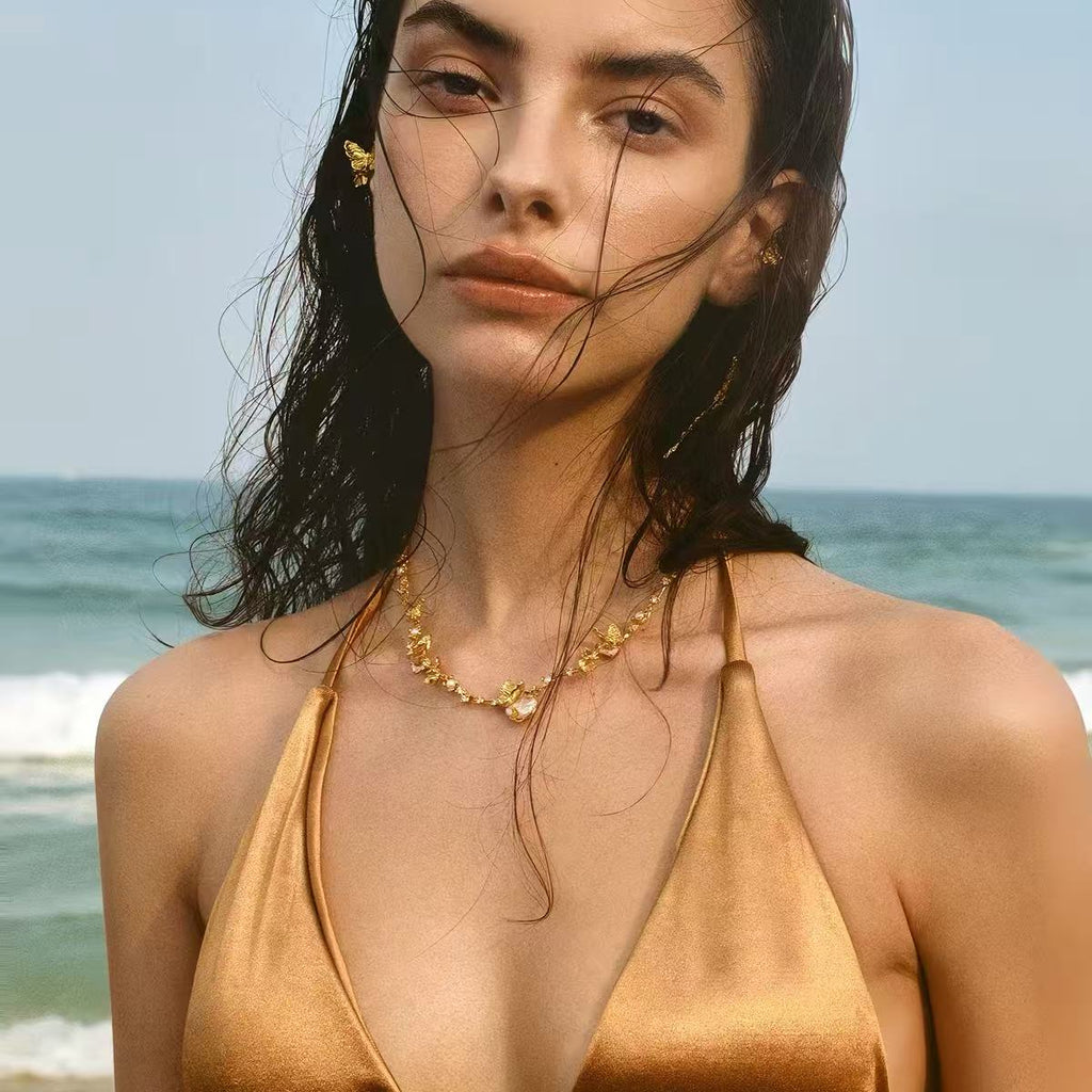 Aurelia Butterfly Necklace