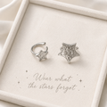 Star Clip-On Earrings Set
