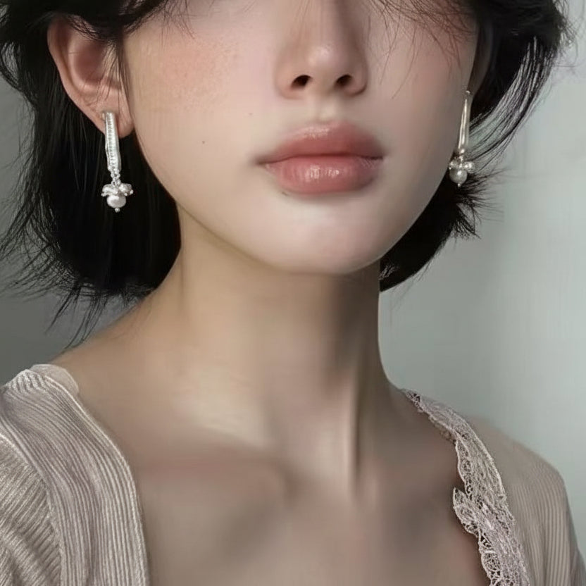 Bloom Pearl Earrings