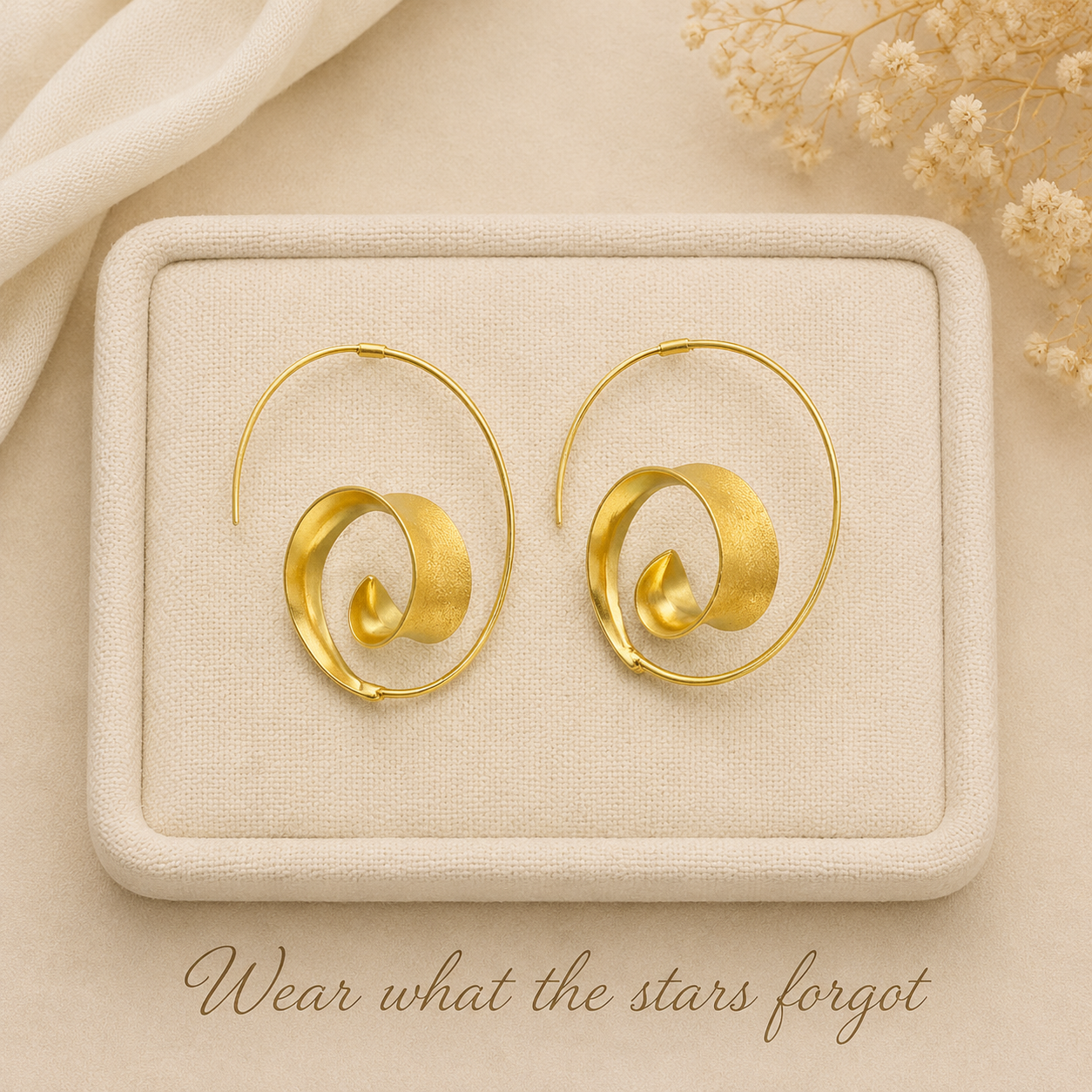 Aurora Spiral Earrings