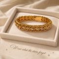 Golden Tapestry Bracelet