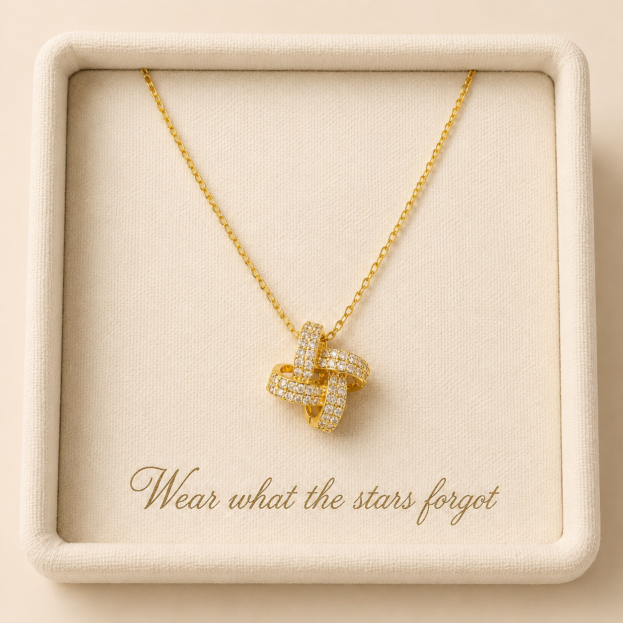 Evelune Knot Necklace