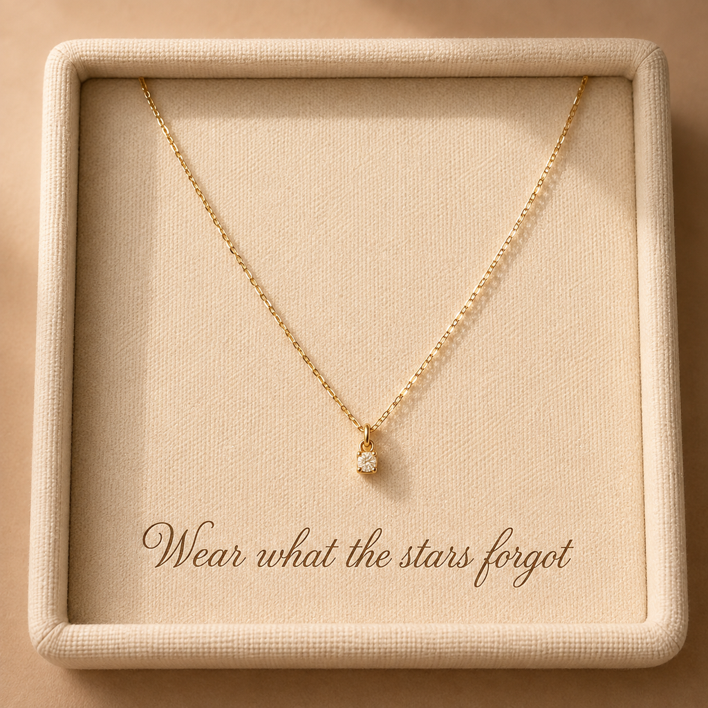 Stella Petite Lock Necklace