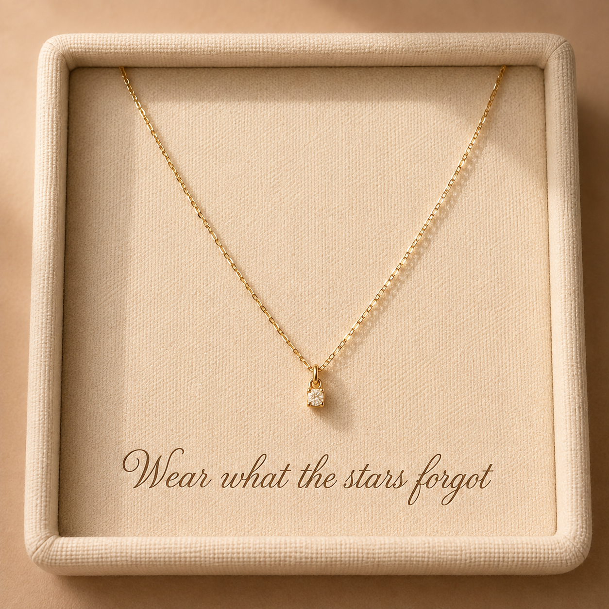 Stella Petite Lock Necklace