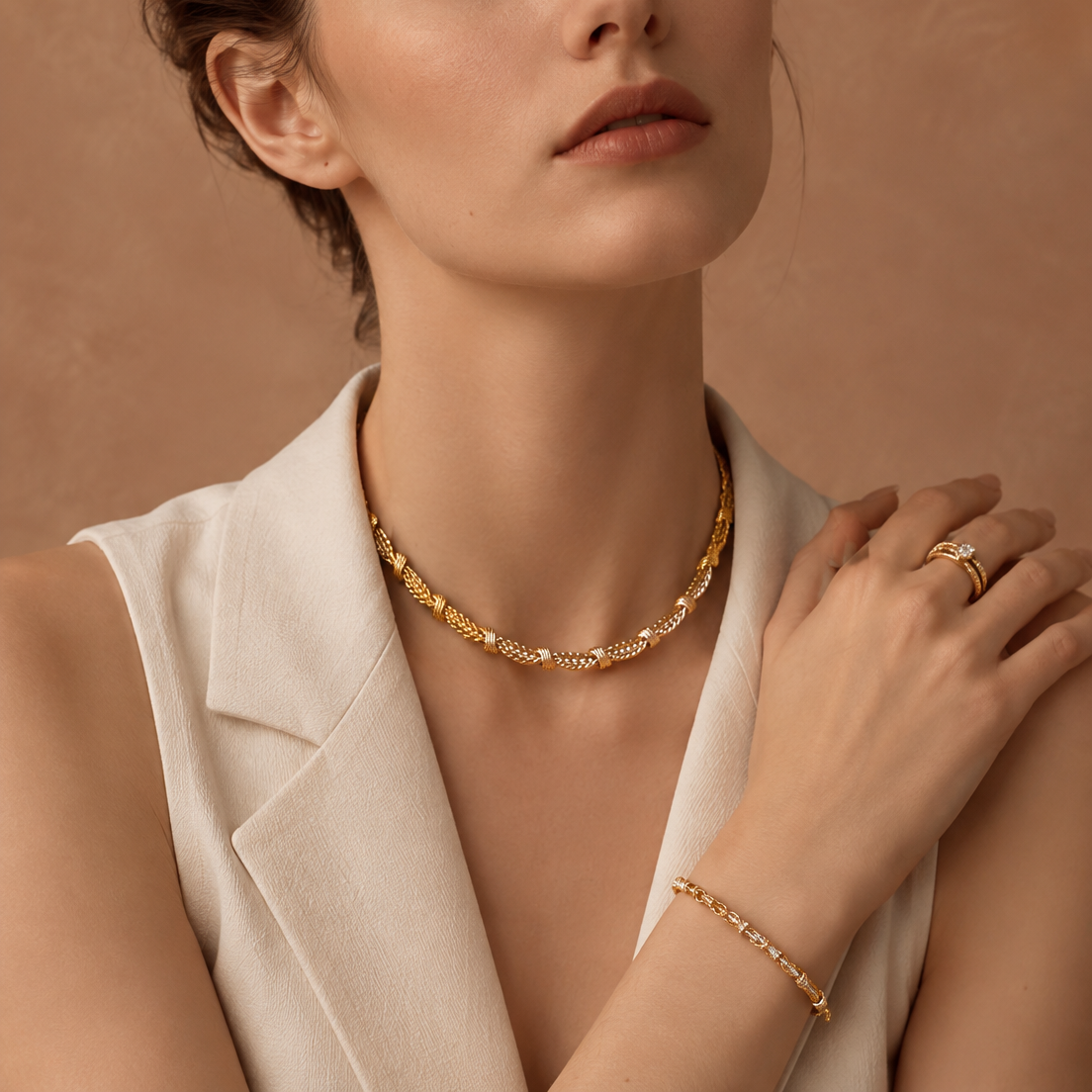 Golden Tapestry Necklace
