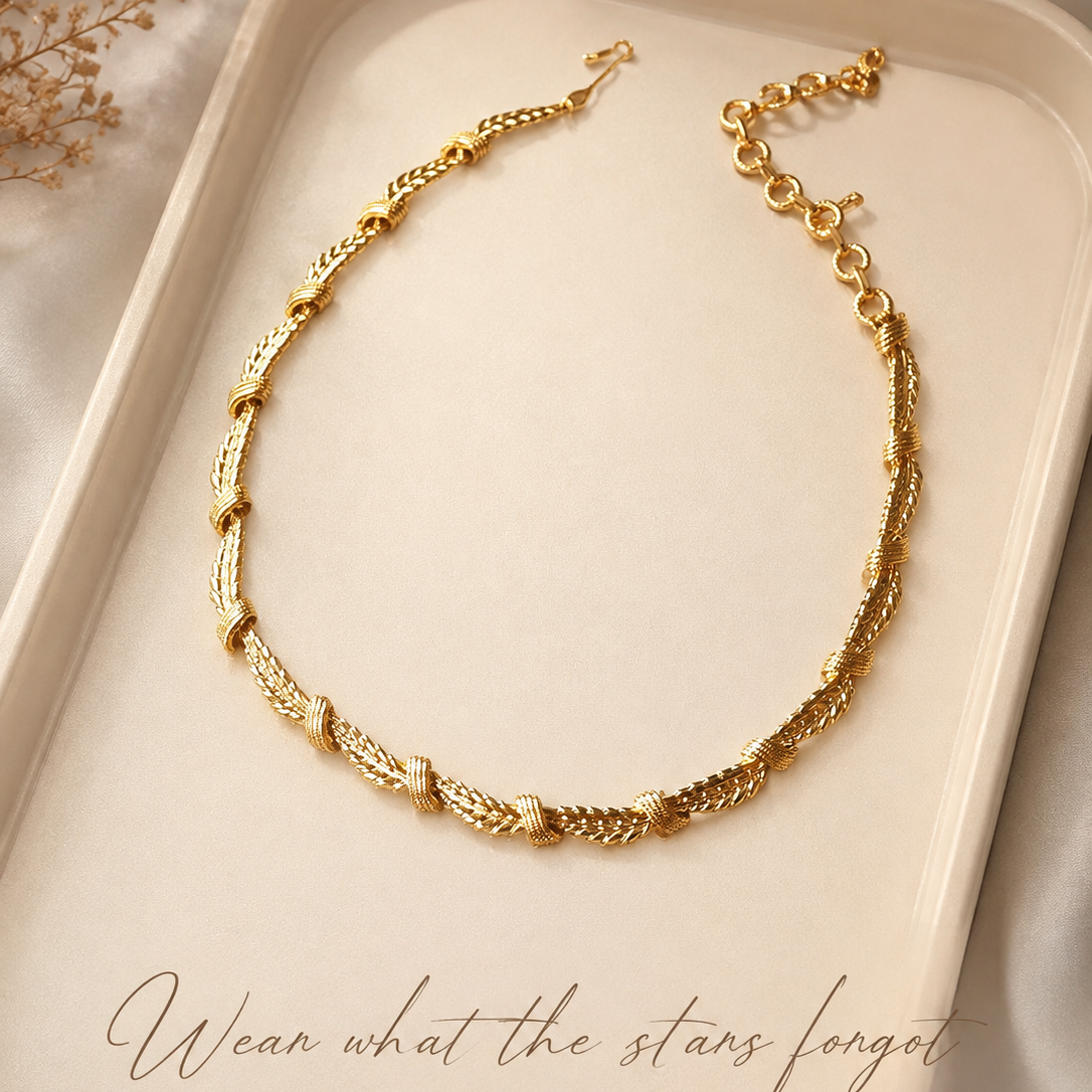 Golden Tapestry Necklace