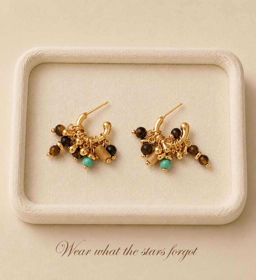 Charm Cascade Earrings