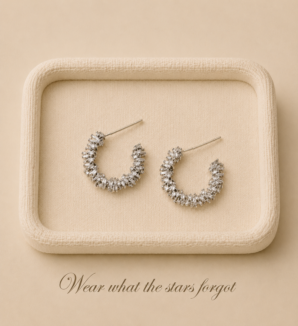 Starlit Halo Earrings