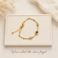 Emerald Blossom Bracelet