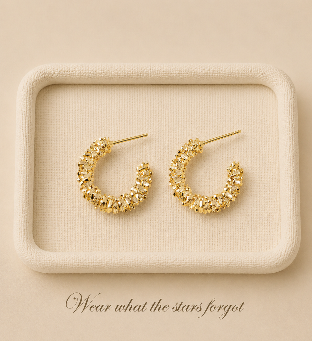 Starlit Halo Earrings