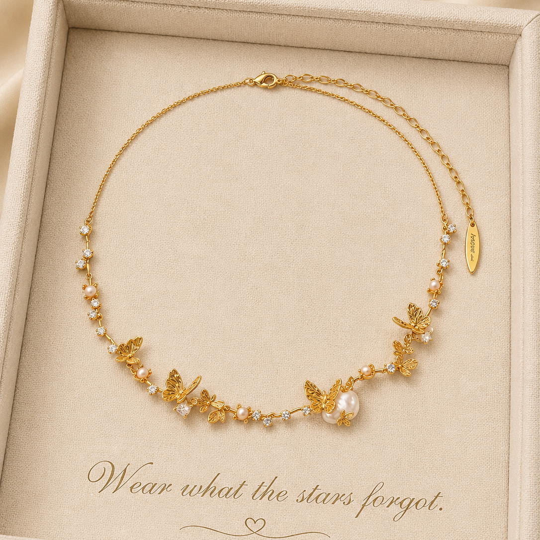 Aurelia Butterfly Necklace