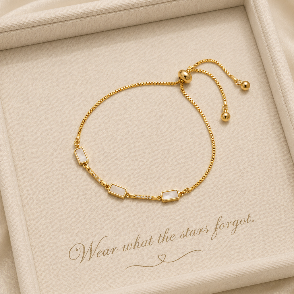 Lumi Pearl Slider Bracelet
