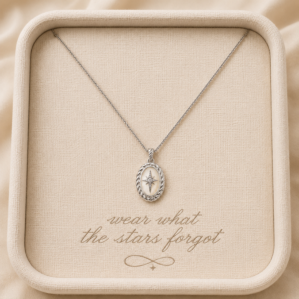 North Star Compass Necklace