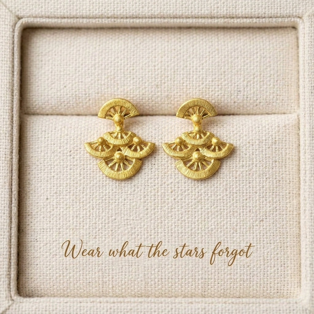 Solara Fan Earrings