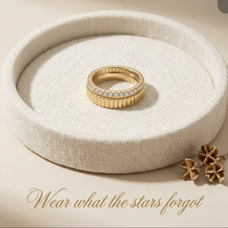 The Fluted Band Ring