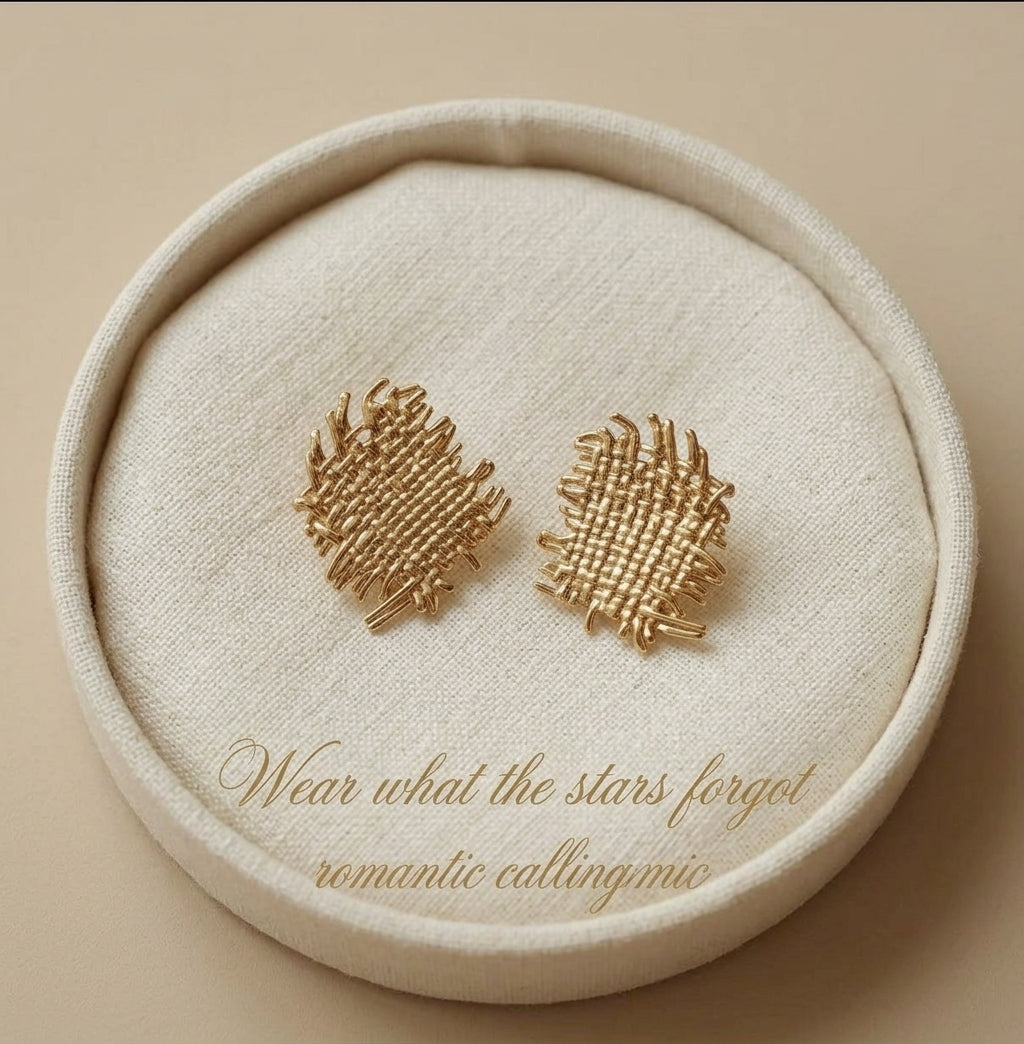 Woven Starlight Earrings