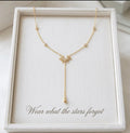 Celestial Sun Y Necklace