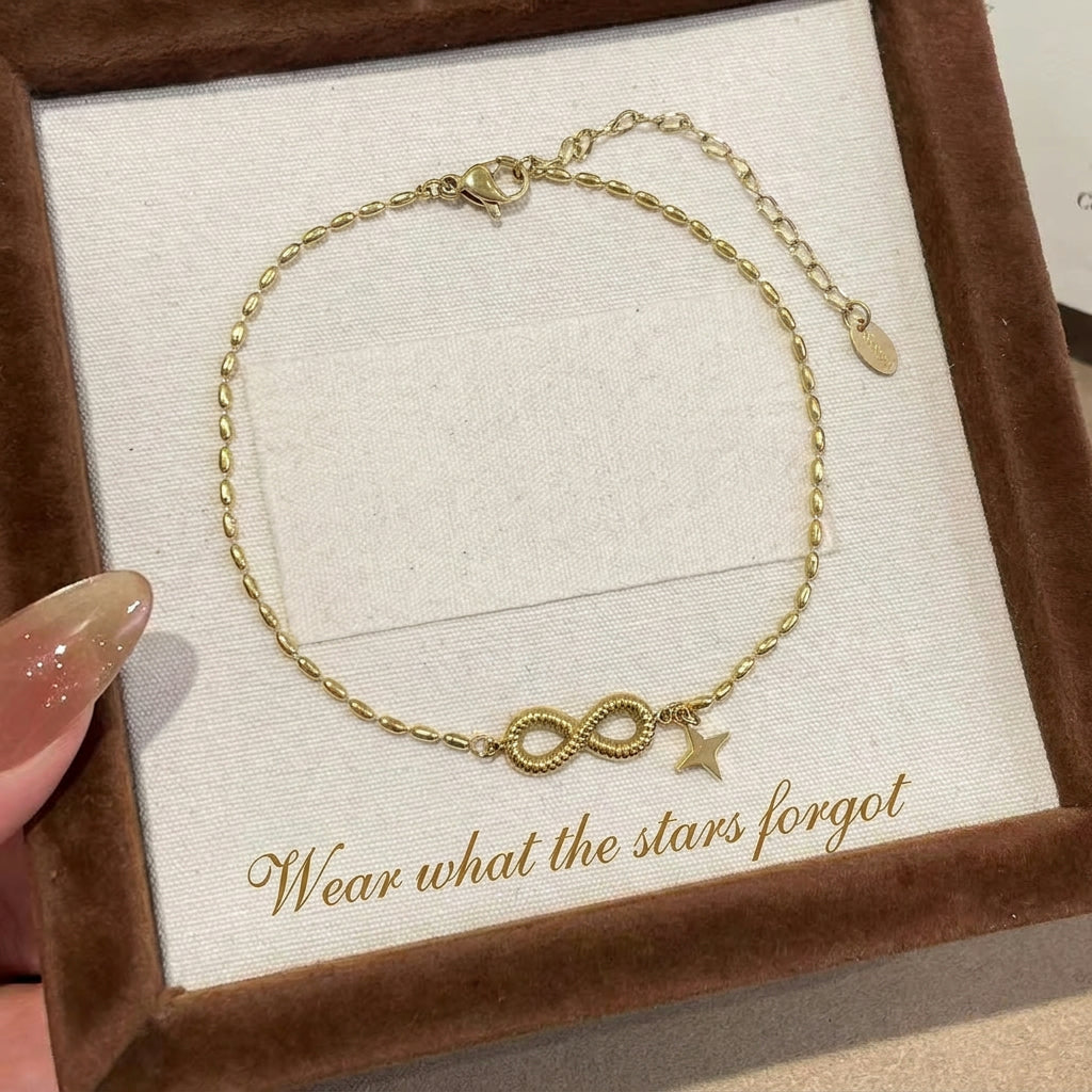 Infinity Symbol Anklet