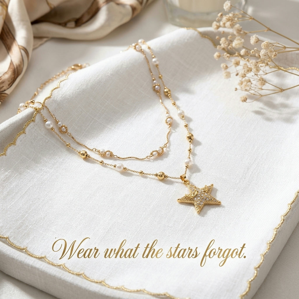 Star Layered Necklace